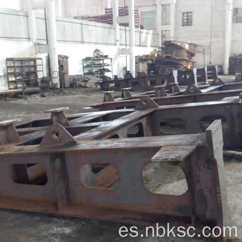 Servicio de fabricación de mecanizado de gran diámetro de acero pesado